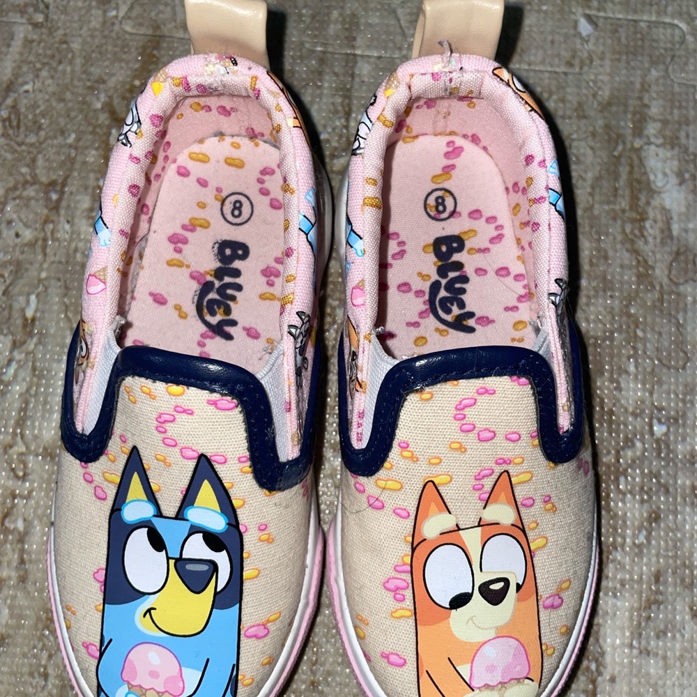 Bluey & Bingo Kids Slip-On Shoes